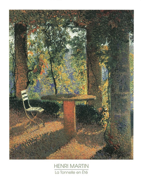 La Tonnelle en Ete Poster Print by Martin Martin # 3036