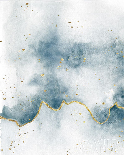 Flow with Gold II Poster Print by Laura Marshall # 36968