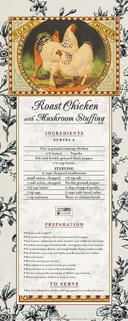 Roast Chicken Poster Print by Unknown Unknown # 21817