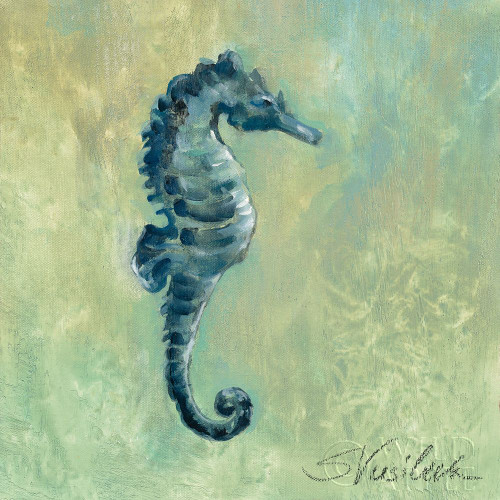 Indigo Sea Life I Poster Print by Silvia Vassileva # 22089