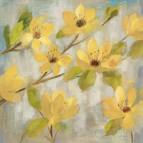 Golden Bloom II Neutral Poster Print by Silvia Vassileva # 24013