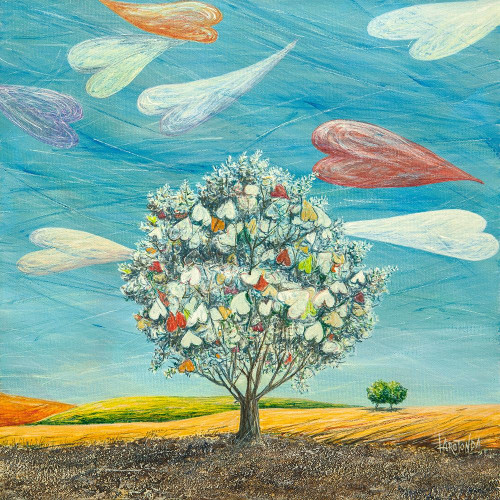 Cuori in volo Poster Print by Donato Larotonda # 1DLR5435