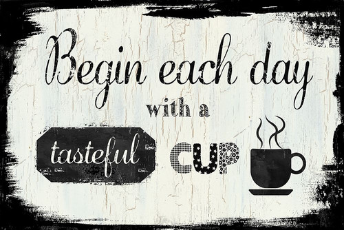 Tasteful Cup Poster Print by Nan Nan # 17968