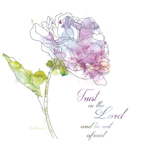 Scripture Bloom III Poster Print by Carol Robinson # 17504