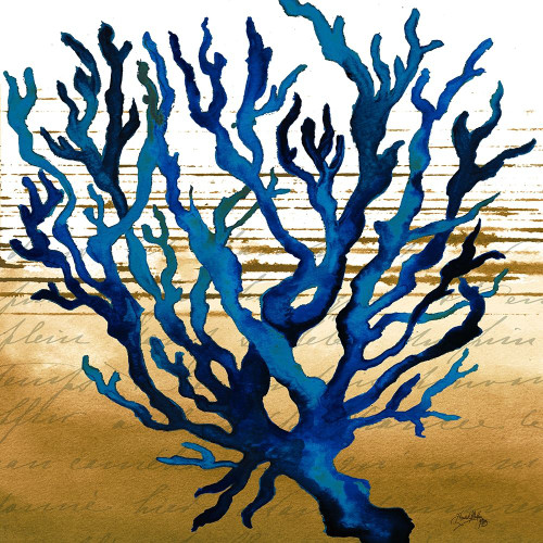 Coastal Blue I Poster Print by Elizabeth Medley # 15966