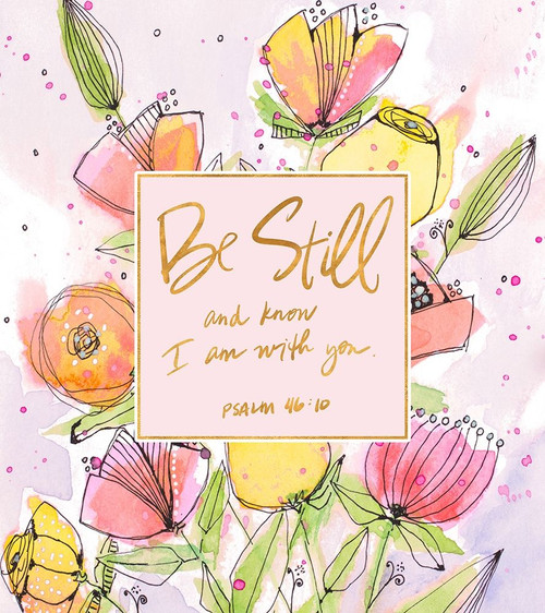 Be Still Spring Blooms Poster Print by Krinlox Krinlox # 15785DG