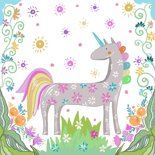 Unicorn Forest II Poster Print by Ani Del Sol # 15594B