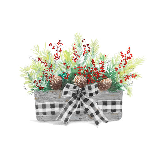 Holiday Flowers II Poster Print by Patricia Pinto # 15635