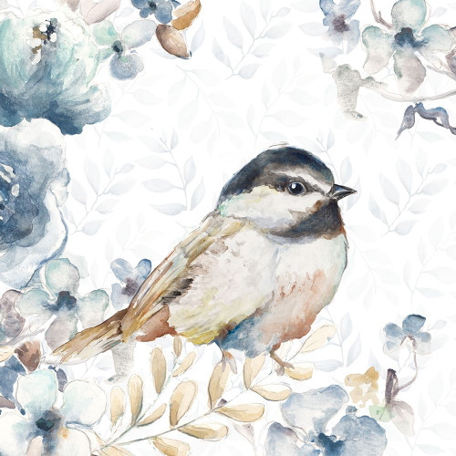 Bird on Wildflowers I Poster Print by Patricia Pinto # 15612DA