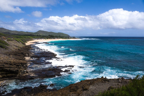 Oahu Rocky Shores II Poster Print by Bill Carson Photography Bill Carson Photography # 15712A
