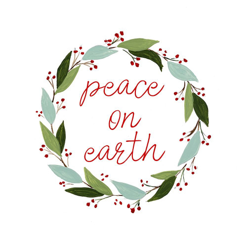 Modern Wreath I Poster Print by Lanie Loreth # 15478