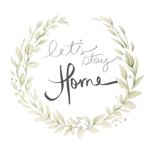 Lets Stay Home Poster Print by Janice Gaynor # 15631