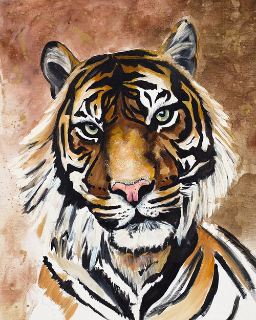 Tiger Poster Print by Chelsea Goodrich # 15546