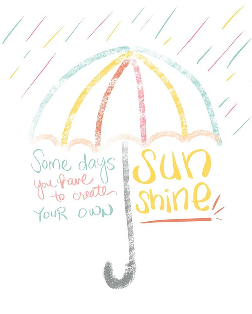 Sunshine Poster Print by Anna Quach # 15285B