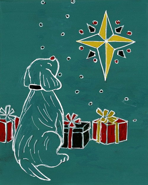 Northern Star Dog Poster Print by Lanie Loreth # 15476B