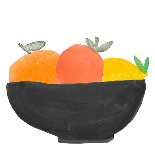 Fruit Bowl II Poster Print by Emily Navas # 15432AA