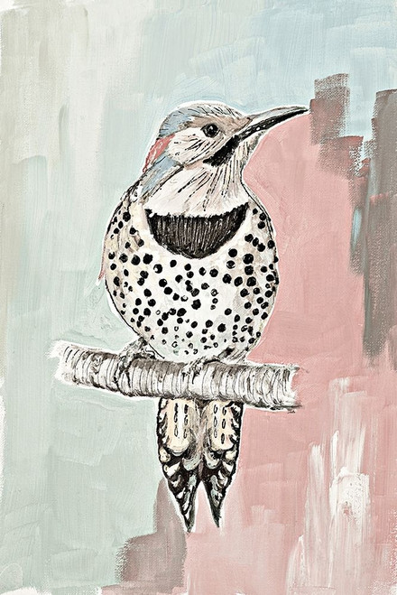 Beige Woodpecker I Poster Print by Patricia Pinto # 15202A