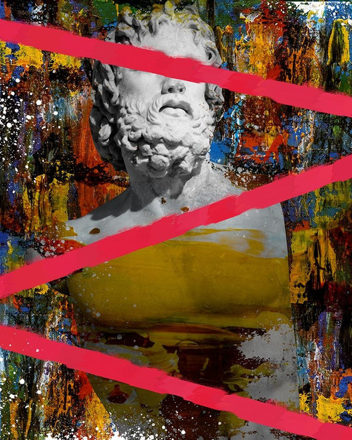 Hidden Faces 3 Poster Print by Henk van Gog # 11757