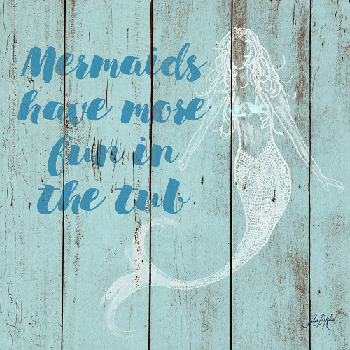 Mermaid Saying I Poster Print by Julie DeRice # 11759AB
