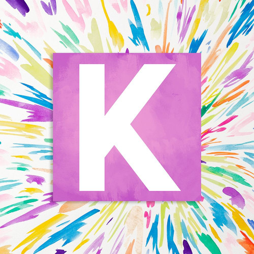 Color Explosion Monogram Poster Print by Nola James # 11602MM