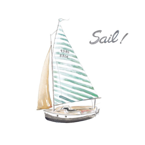 Sail Poster Print by Patricia Pinto # 14671A