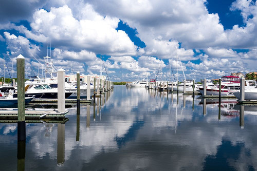 Boat Pier Poster Print by Bill Carson Photography Bill Carson Photography # 14157JJ