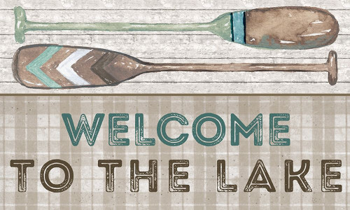 Welcome to the Lake Poster Print by Elizabeth Medley # 14077AA