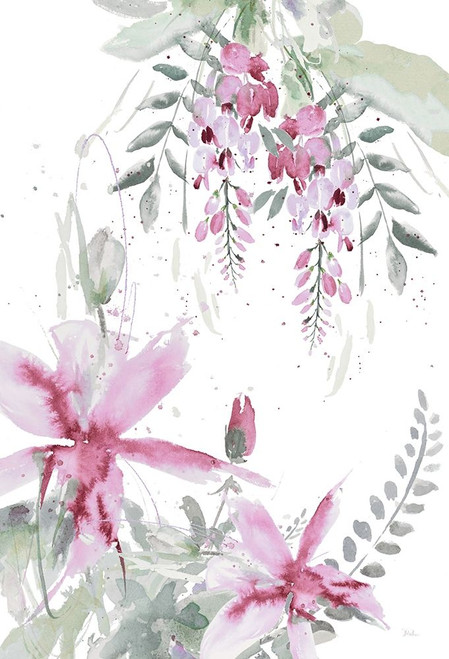 Spring Glicinia II Poster Print by Patricia Pinto # 13902A