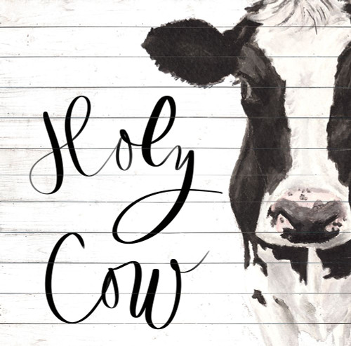 Holy Cow Poster Print by Jenny Green # 13792A