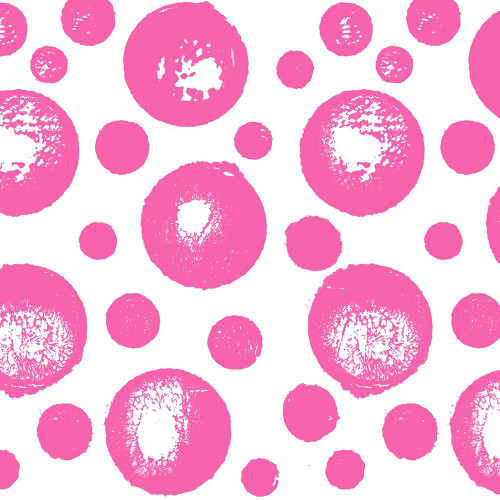 Fun Paint Bubbles Pink Poster Print by Nola James # 13744AF