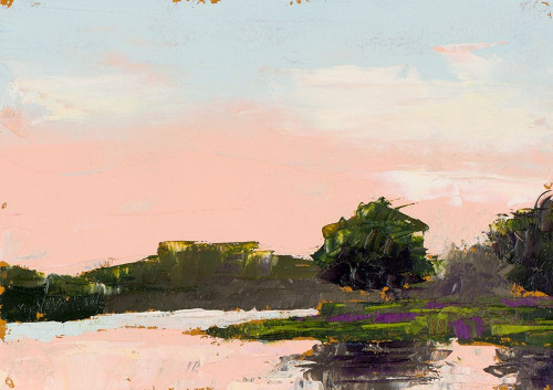 Soft Pink Skies Poster Print by Jenny Green # 13660BB