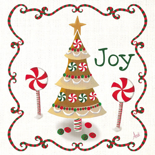 Gingerbread Forest III Poster Print by Andi Metz # 13681A