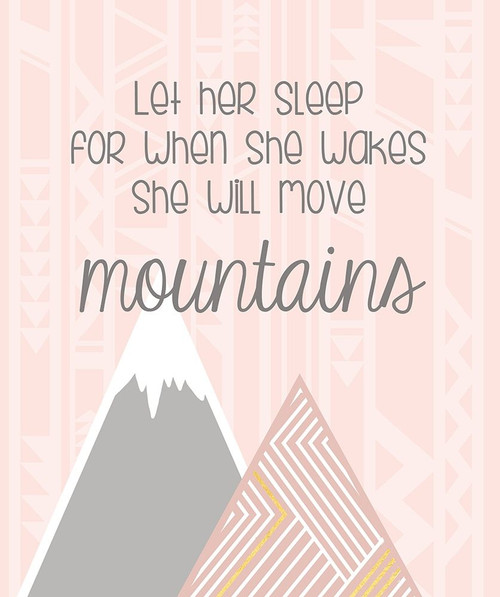 Shell Move Mountains Poster Print by Anna Quach # 13653