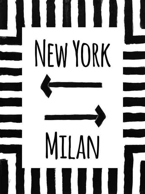 NY or Milan Poster Print by Patricia Pinto # 13386D