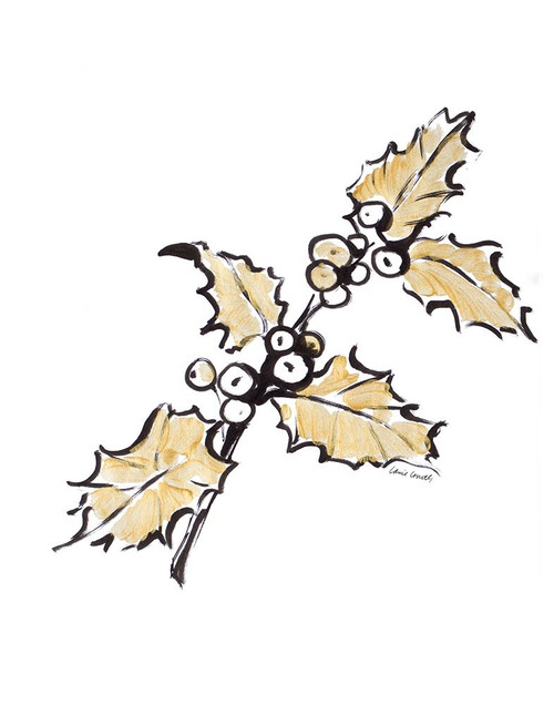 Holly with Berries I Poster Print by Lanie Loreth # 13377D