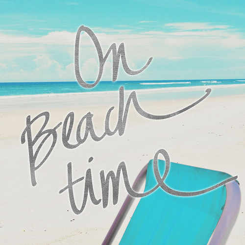 On Beach Time Poster Print by Gail Peck # 11105AH