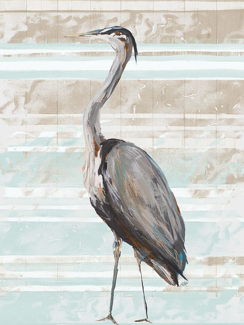 Grey Heron I Poster Print by Julie DeRice # 10581J