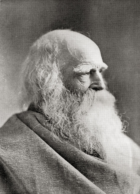 William Cullen Bryant, 1794 _  1878  American romantic poet, journalist, and long-time editor of the New York Evening Post  From International Library of Famous Literature, published c 1900 Poster Print by Hilary Jane Morgan (12 x 17) # 12576363