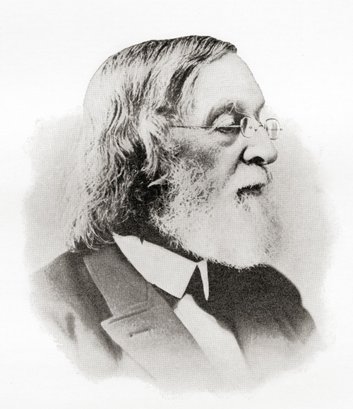 James Freeman Clarke, 1810 _ 1888  American theologian and author  From The International Library of Famous Literature, published c1900 Poster Print by Hilary Jane Morgan (13 x 15) # 12576381