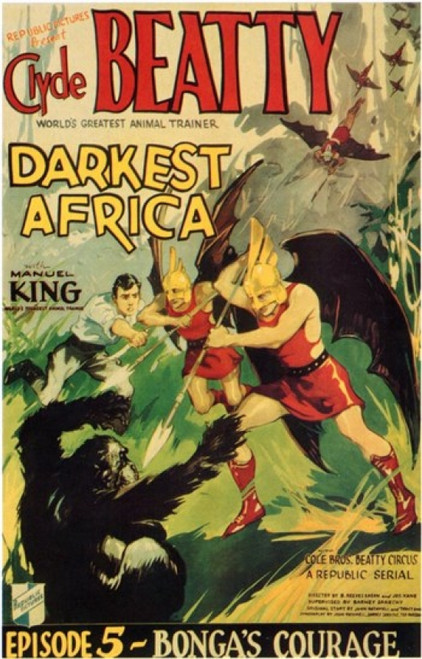 Darkest Africa Movie Poster (11 x 17) - Item # MOV202717