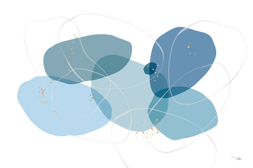 Organic  Circles I by PELA (24 x 18)