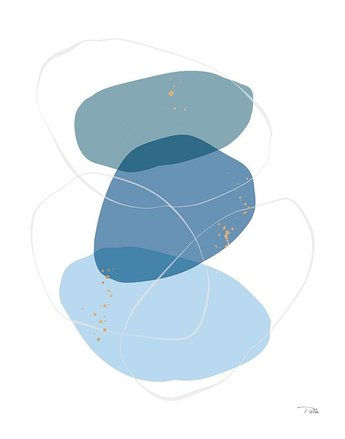 Organic  Circles II by PELA (18 x 24)