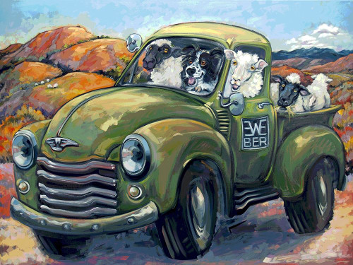 EweBer by CR Townsend (24 x 18)