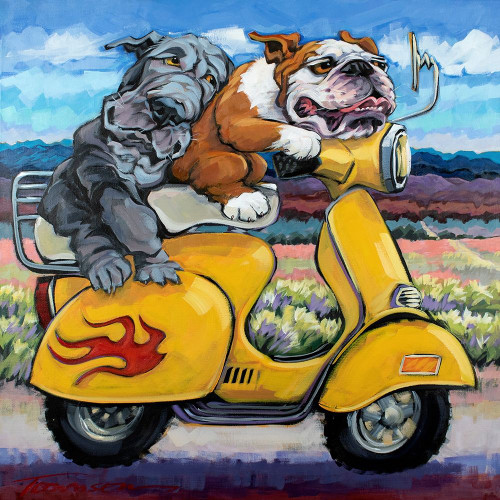On The Road Again by CR Townsend (12 x 12)