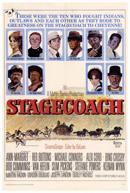 Stagecoach Movie Poster Print (27 x 40) - Item # MOVIF7395
