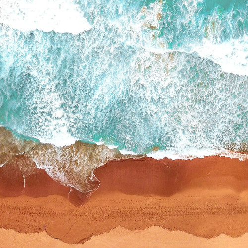 Earthy Beach by Leah Straatsma (24 x 24)