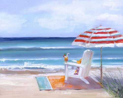 Tea by the Sea by Sally Swatland (24 x 18)