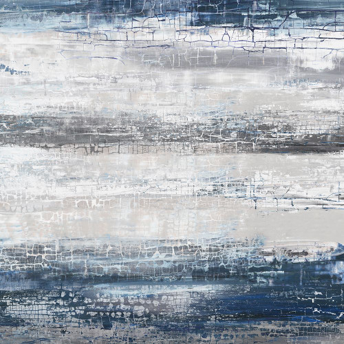 Navy Stripes II by PI Studio (12 x 12)