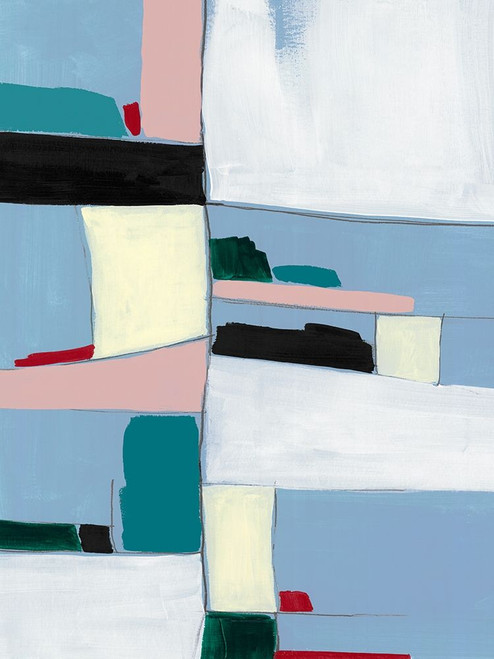 Blue Lattice II by PI Studio (18 x 24)