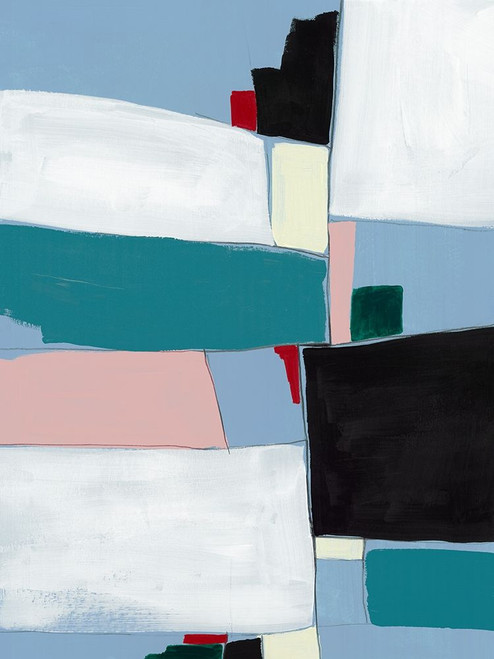 Blue Lattice III by PI Studio (18 x 24)